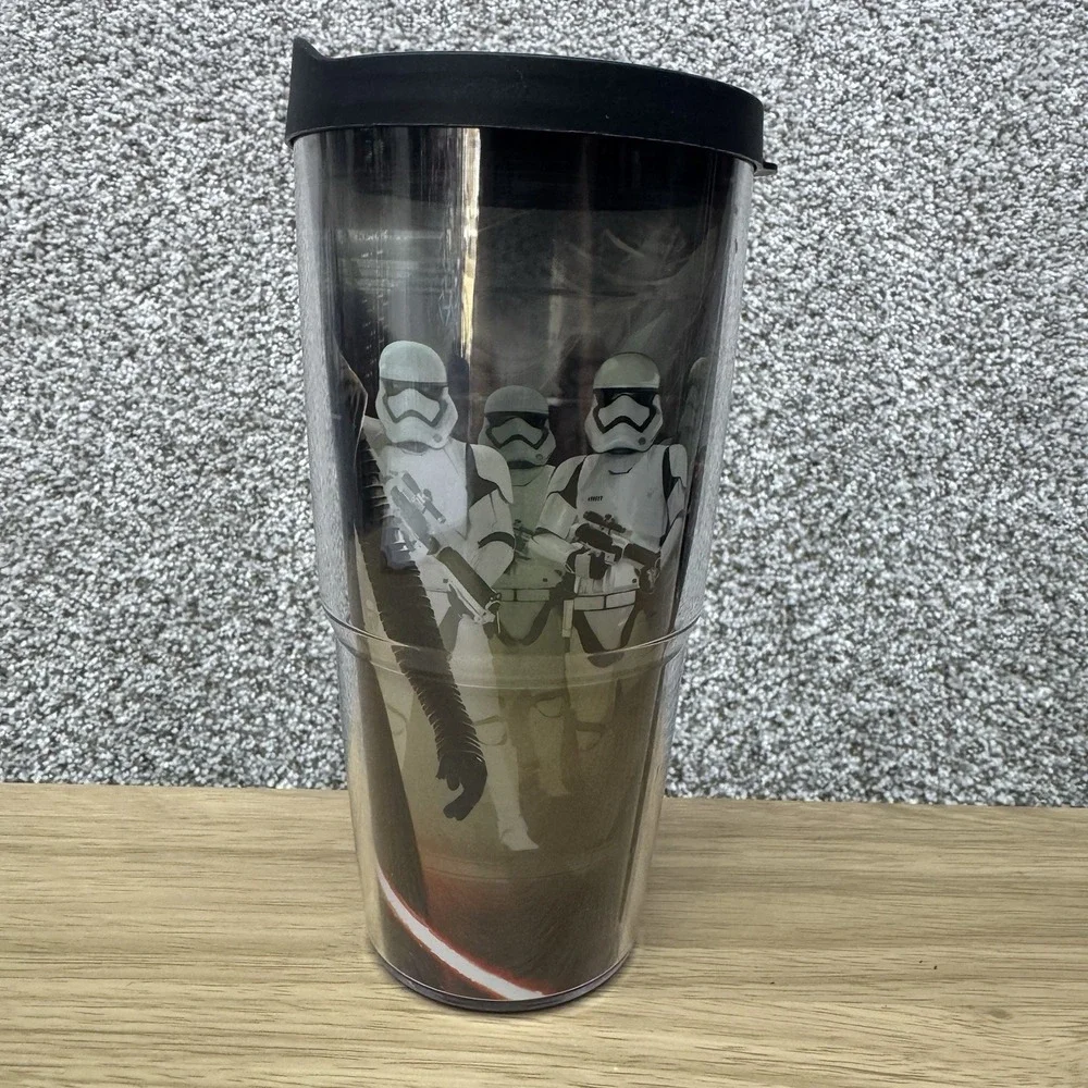 Tervis Star Wars 24 oz Tumbler Kylo Ren Stormtroopers With Lid Episode 7‎ Disney